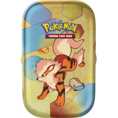 Arcanine & Omanyte - Mini Tin Scarlatto & Violetto 151 (ITA)