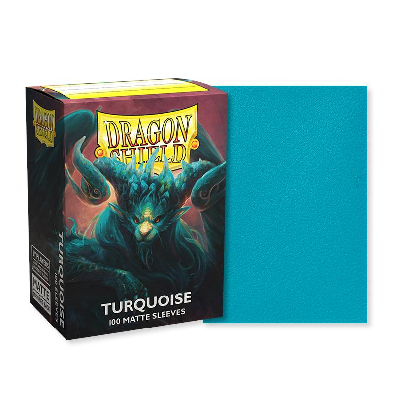 Dragon Shield Sleeves Matte 100 TURQUOISE