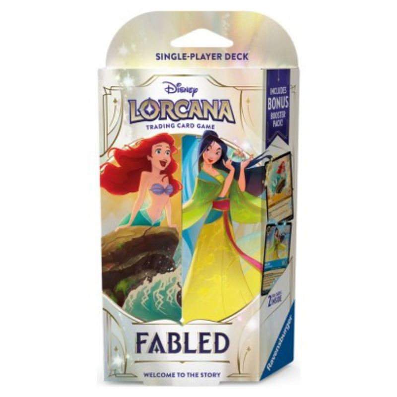 Lorcana - Fabled - Starter Deck Amber/Sapphire (ENG)