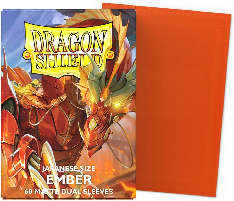 Dragon Shield Sleeves Dual Matte 100 EMBER
