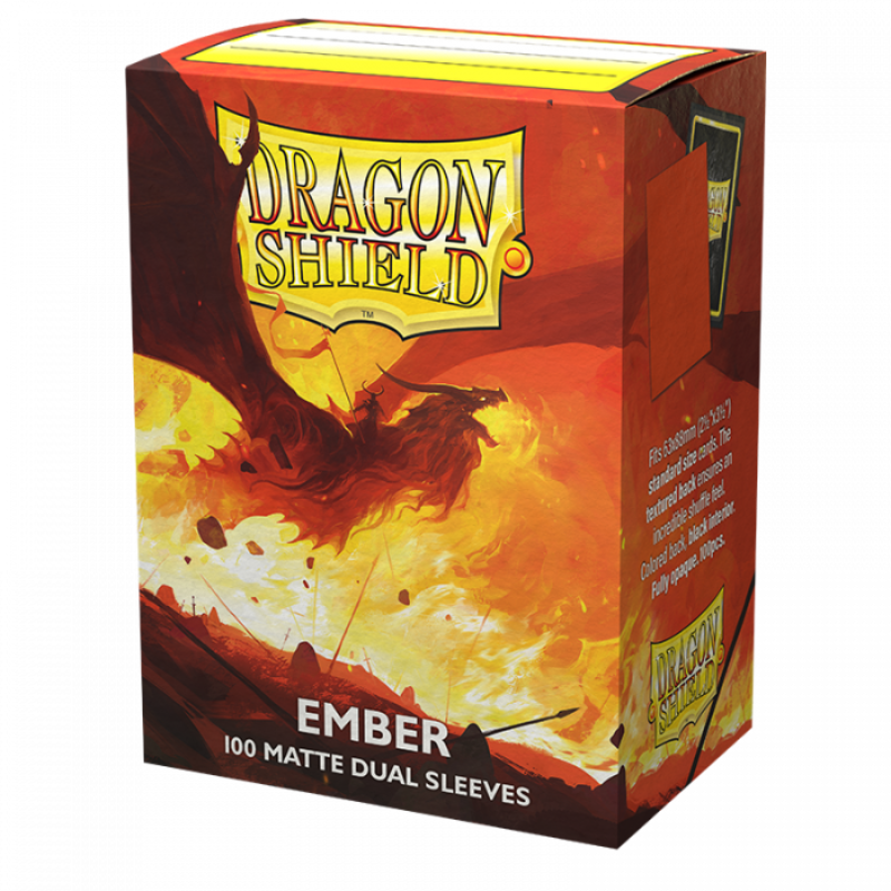 Buste Standard Dual Matte Ember Alaric Revolution Kindler 100pz - DRAGON SHIELD