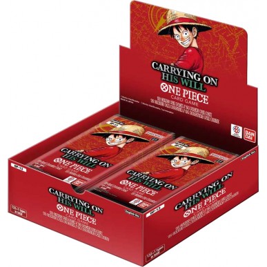 One Piece Card Game - Carrying on his Will OP13 - Display da 20 Buste (ENG)