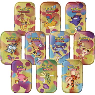 Dragonite & Vileplume - Mini Tin Scarlatto & Violetto 151 (ITA)