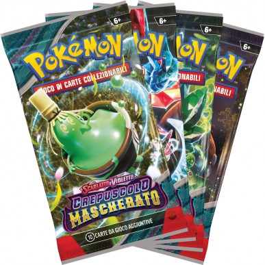 Scarlatto & Violetto: Crepuscolo Mascherato - Display da 36 Buste (ITA) - Pokémon