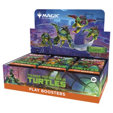 Teenage Mutant Ninja Turtles - Play Booster Display da 30 Buste (ENG)